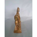 Escultura Decorativa em Gesso Dourado