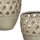 Cachepot Gazebo em Cerâmica Sofisticada