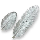 Bandeja Decorativa Folha em Resina Dourada