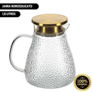 Jarra Borossilicato 1,8L: Design e Leveza à Mesa