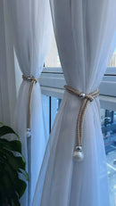 Prendedor de Cortina Decorativo com Pingente