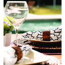 KIT 6 Anéis de Guardanapo Rústicos em Rattan Natural