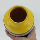 Vaso Decorativo em Cerâmica Azul Sofisticado